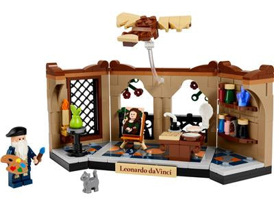 LEGO 40902-1 Tribute to Leonardo da Vinci - Retired