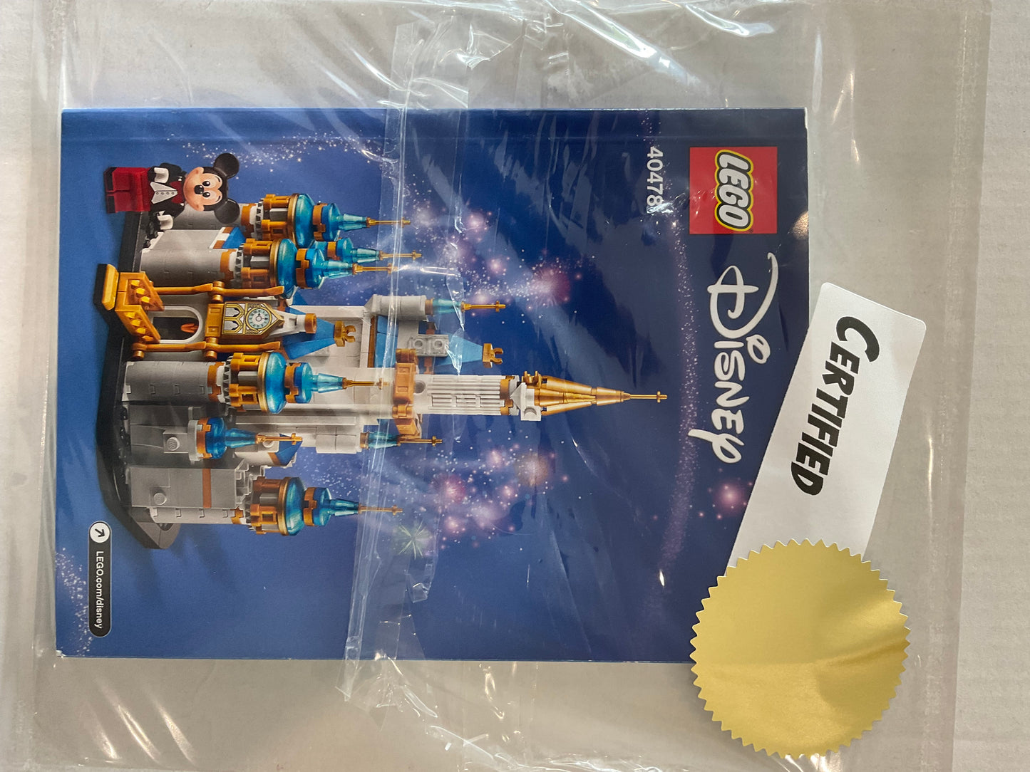 LEGO 40478 Mini Disney Castle - Certified