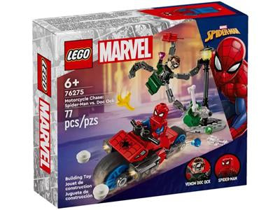76275 Motorcycle Chase: Spider-Man vs. Doc Ock - Retired