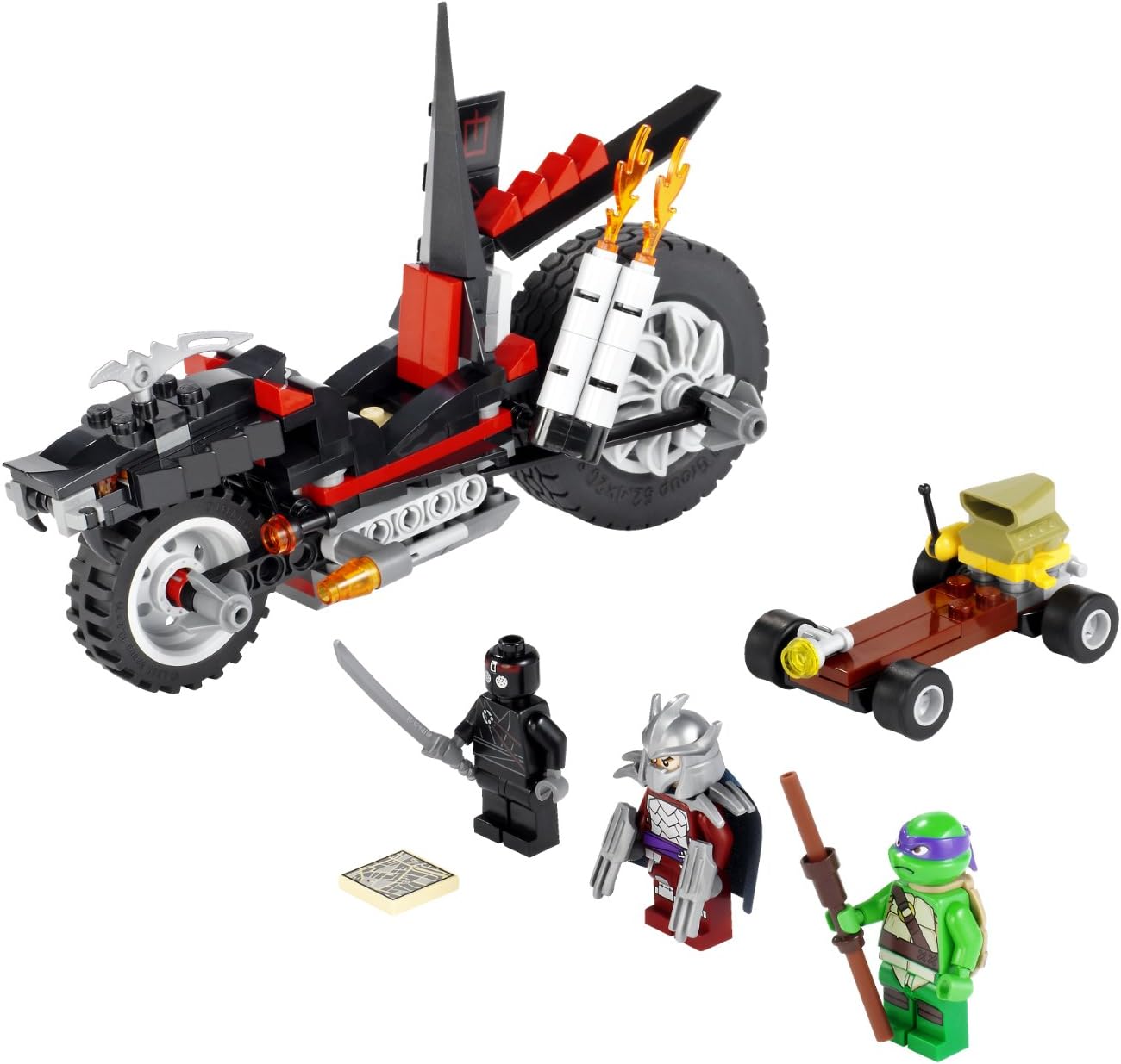 79101 Ninja Turtles Shredder Dragon Bike - CERTIFIED