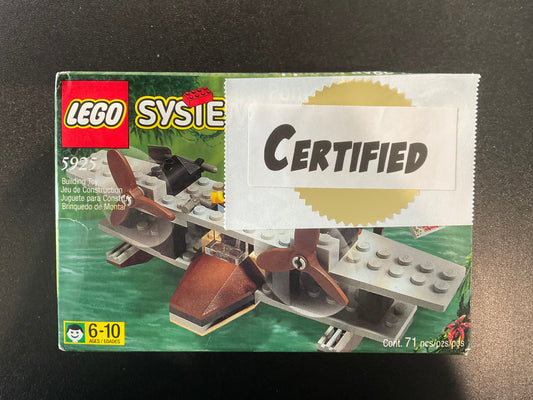 LEGO 5925 Pontoon Plane - Certified