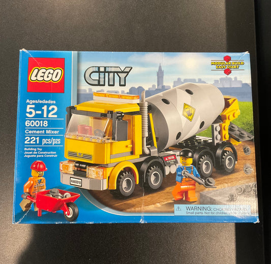LEGO 60018 Cement Mixer - Certified