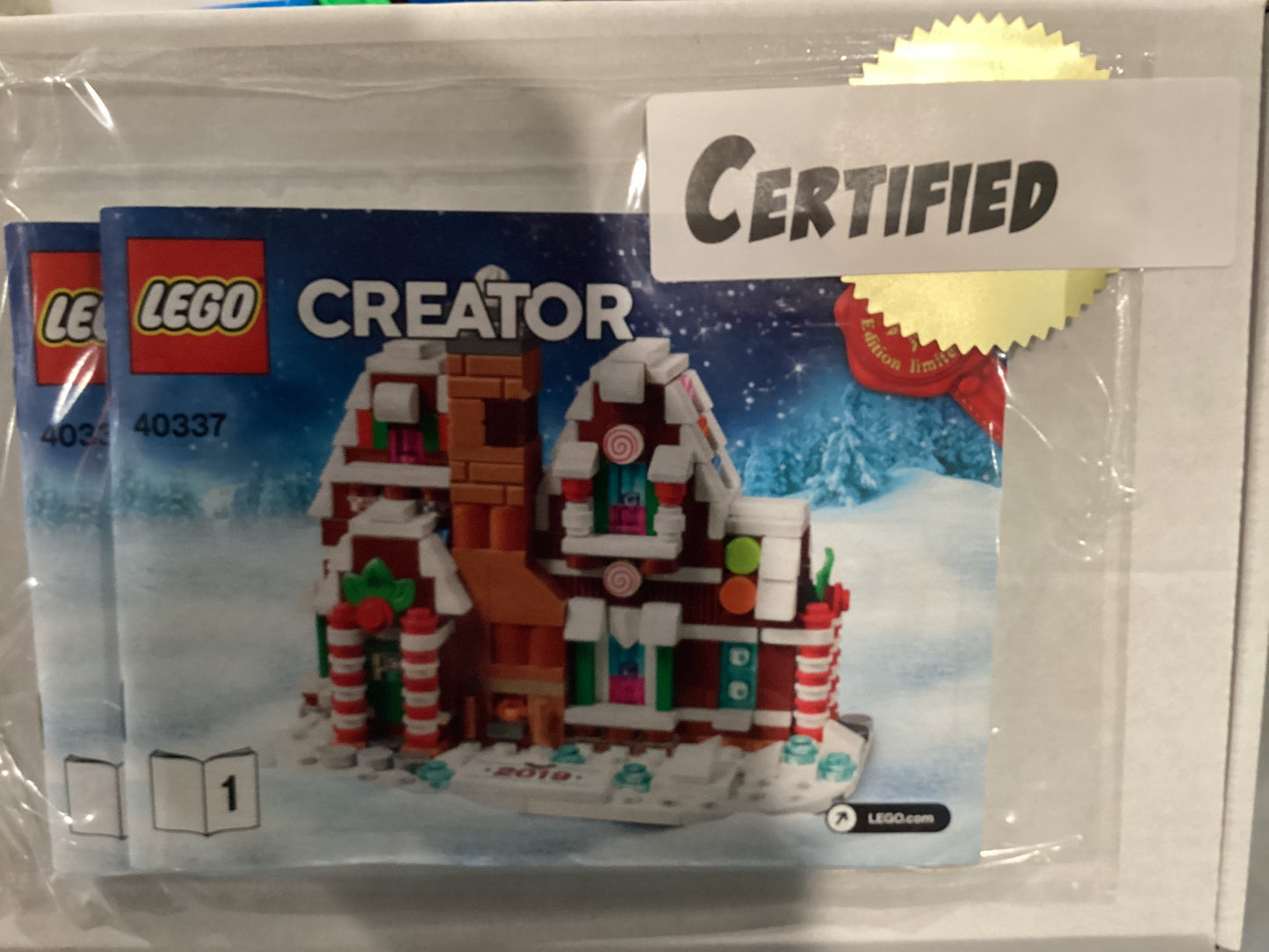 LEGO 40337 Gingerbread House - Certified