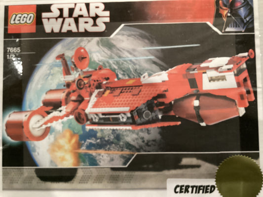 LEGO 7665 Republic Cruiser - Certified
