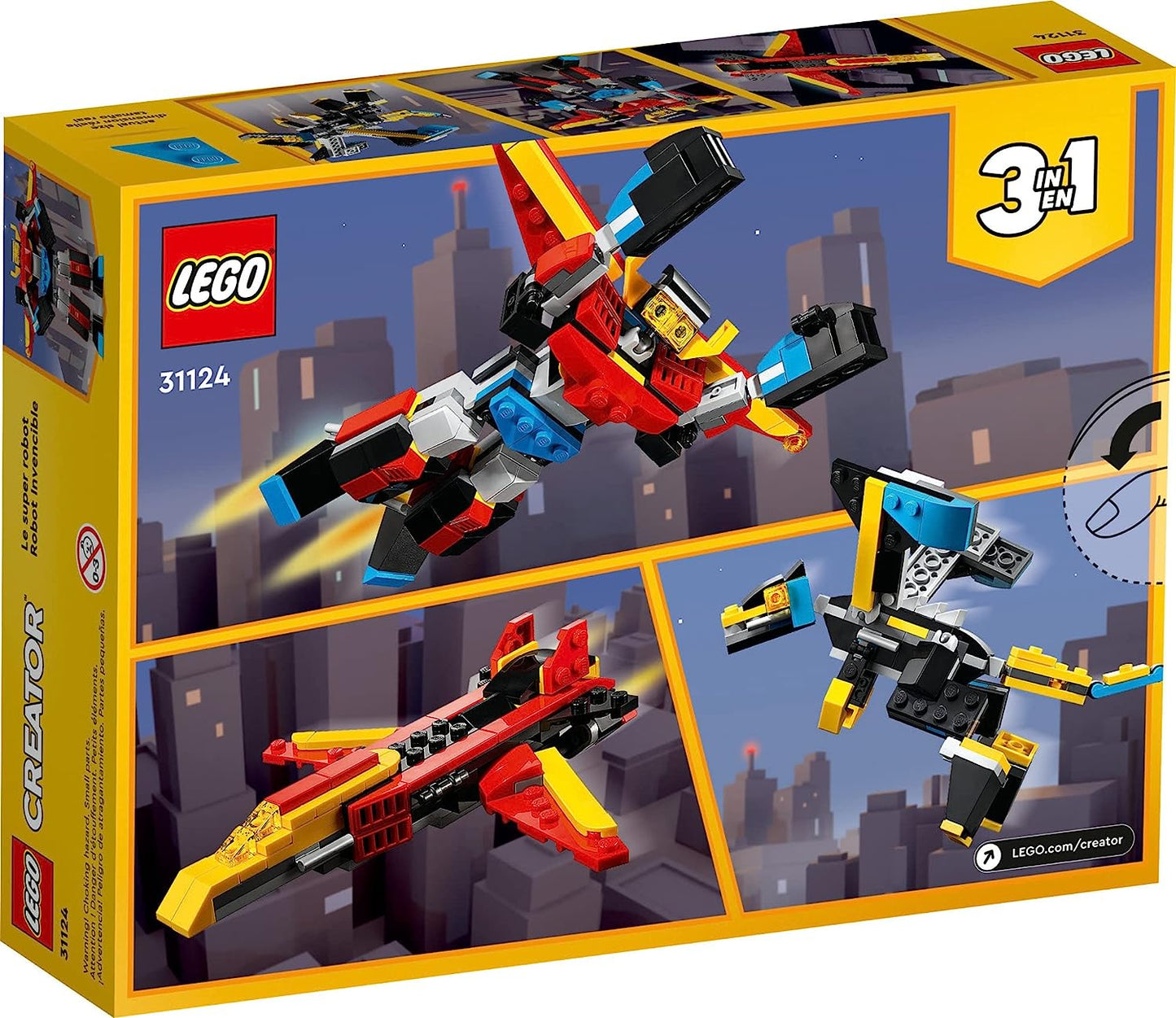 31124 Creator: 3in1 Super Robot - CERTIFIED