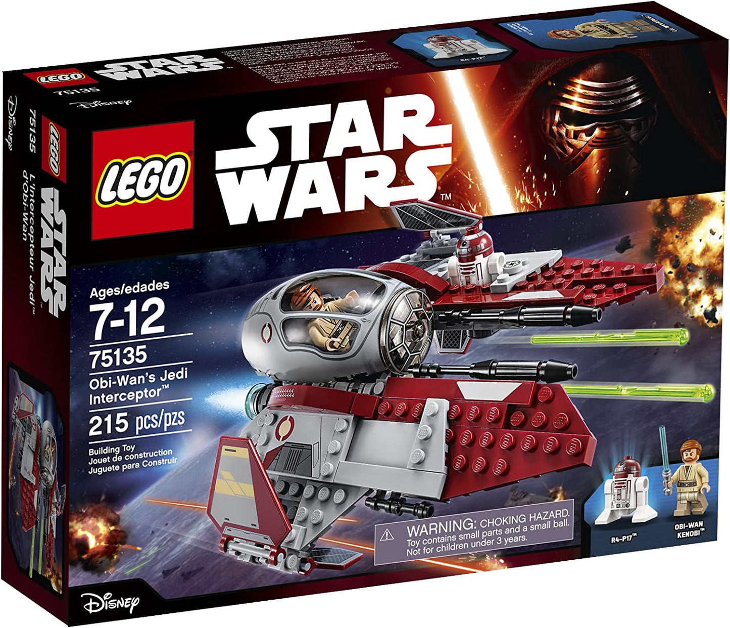75135 Star Wars: OBI-Wan's Jedi Interceptor - CERTIFIED
