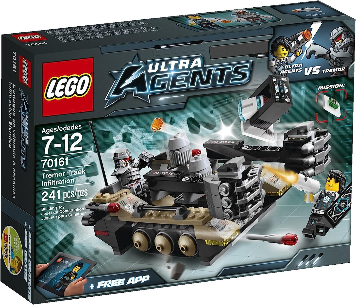 70161 Ultra Agents: Tremor Track Infiltration - CERTIFIED