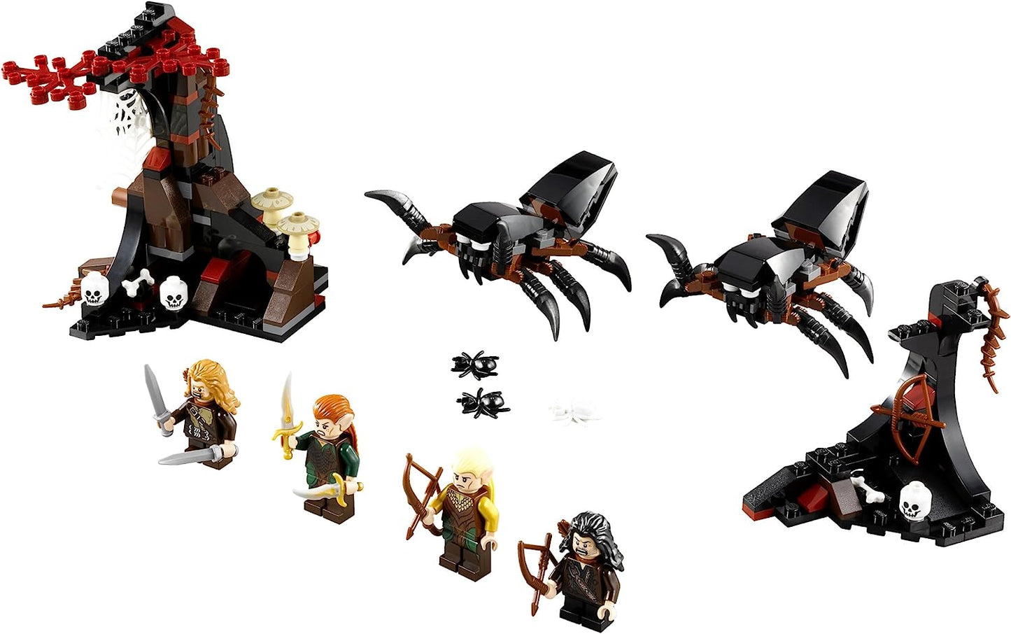 79001 The Hobbit: The Hobbit Escape from Mirkwood Spiders - CERTIFIED
