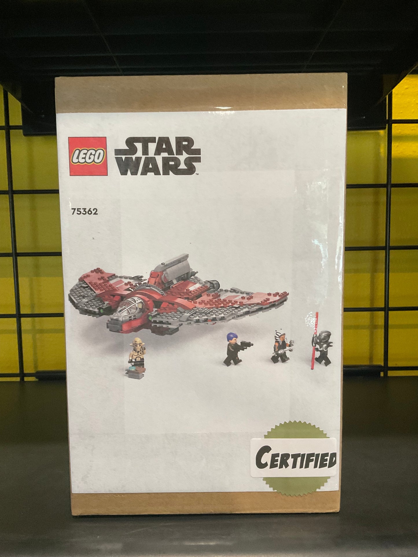 LEGO 75362 Ahsoka Tano's T-6 Jedi Shuttle - Certified