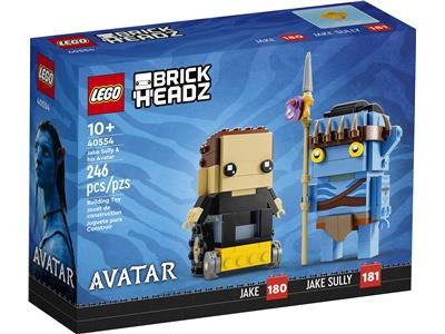 Lego 40554 Brickheadz Jake Sully & His Avatar - Retired