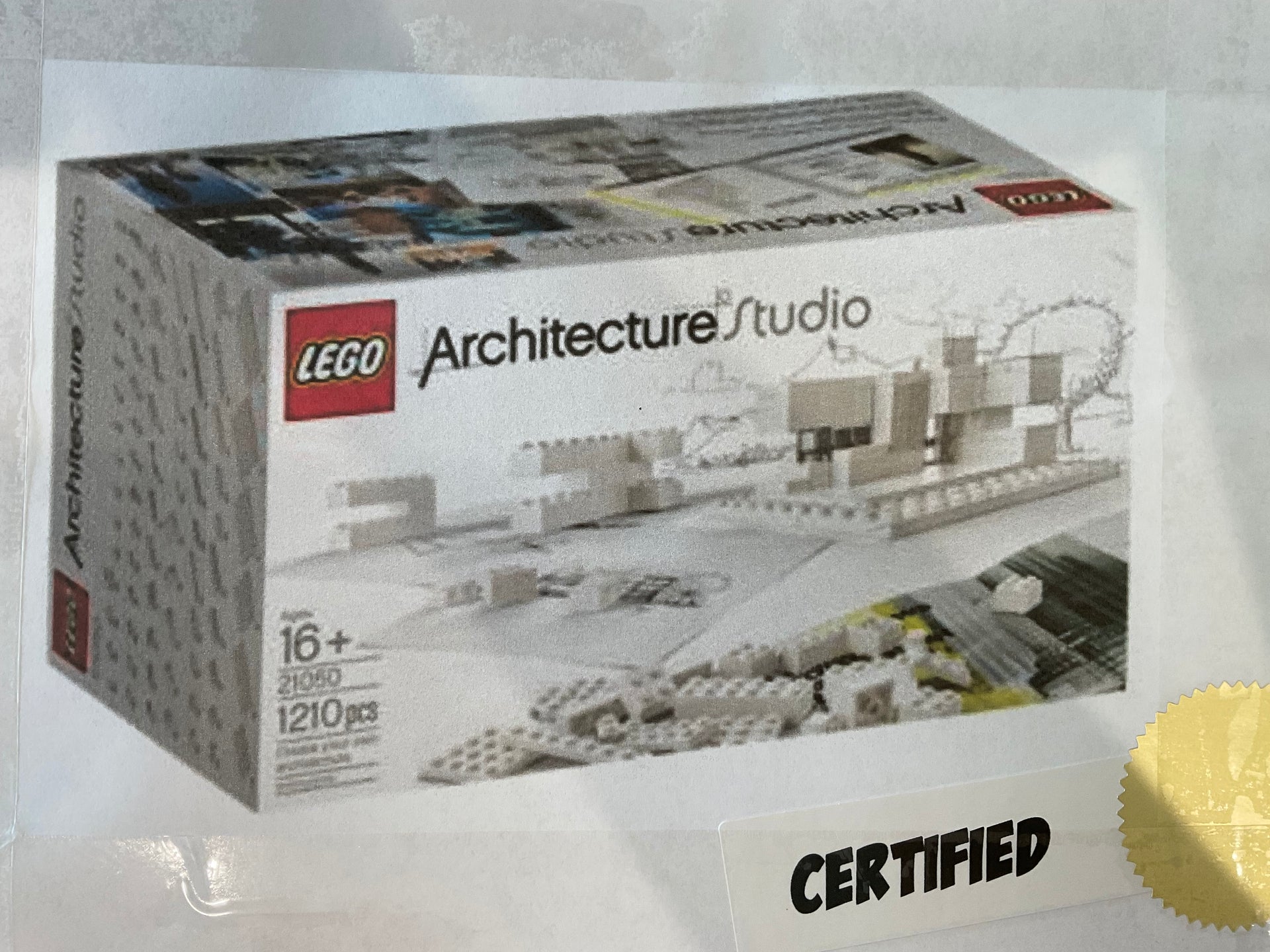 LEGO 21050 Architecture Studio Certified