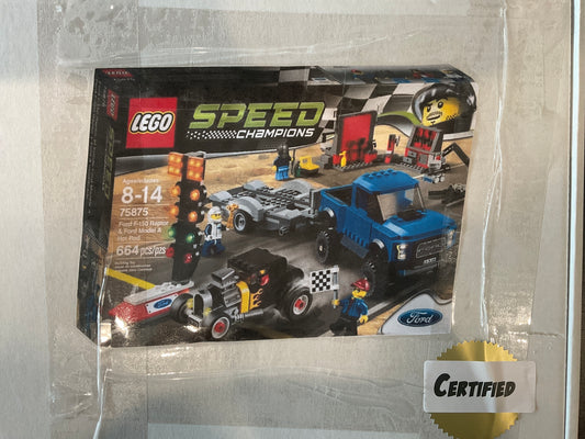 LEGO 75875 Ford F-150 Raptor & Ford Model A Hot Rod - Certified