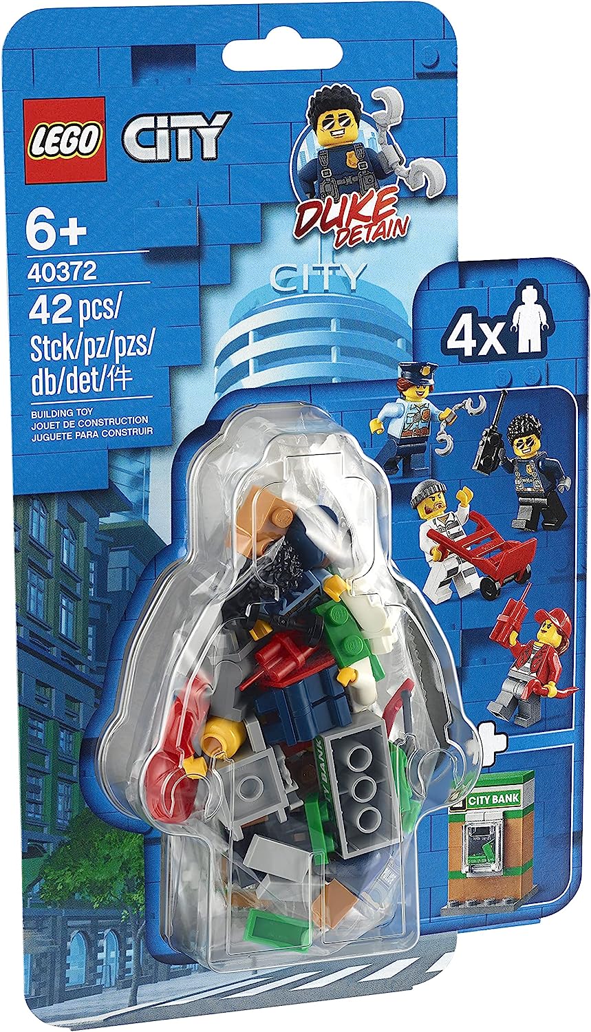 40372 City: Police Minifigure Accessory Set Blister Pack - Retired