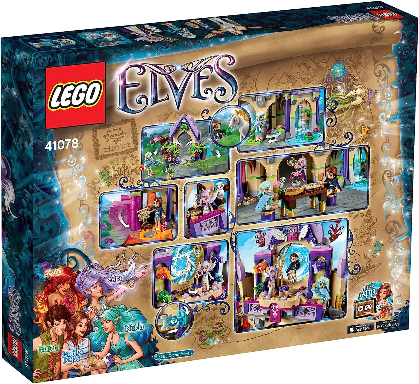 41078 Elves: Skyra's Mysterious Sky Castle - CERTIFIED