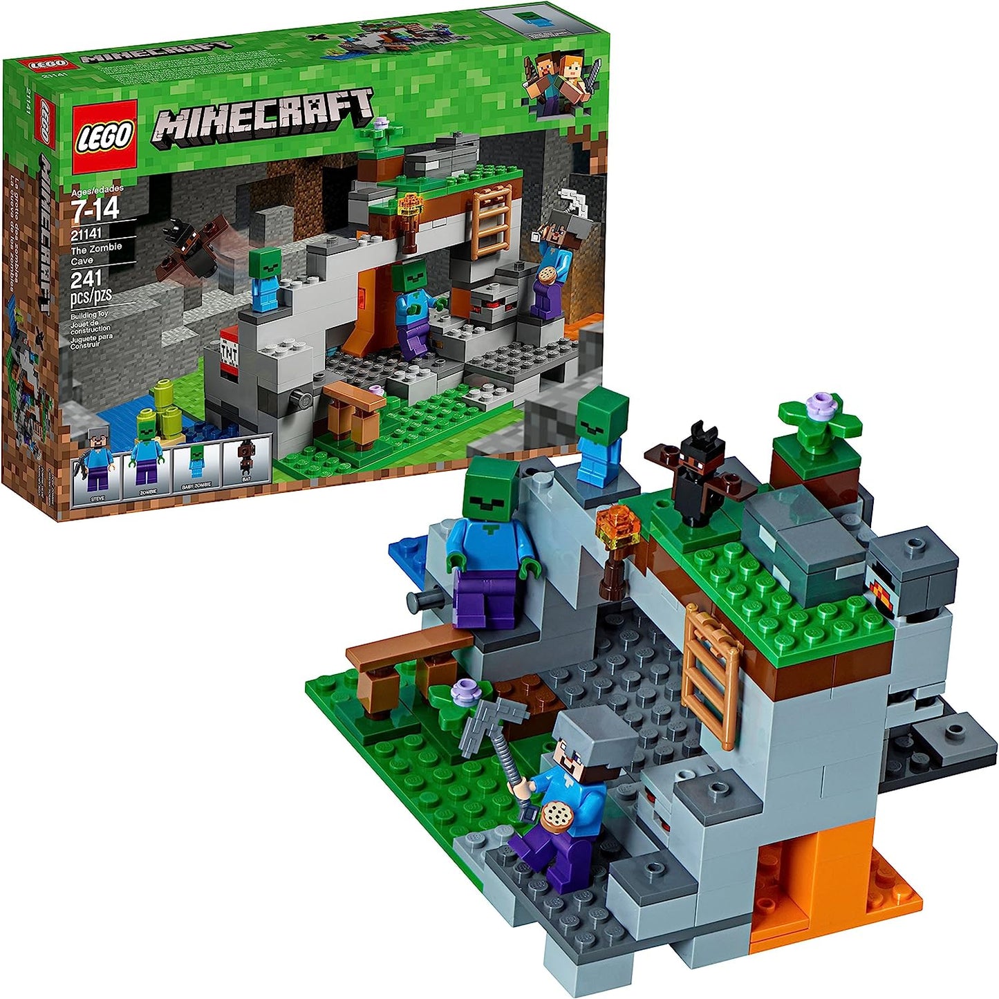 21141 Minecraft - The Zombie Cave - CERTIFIED