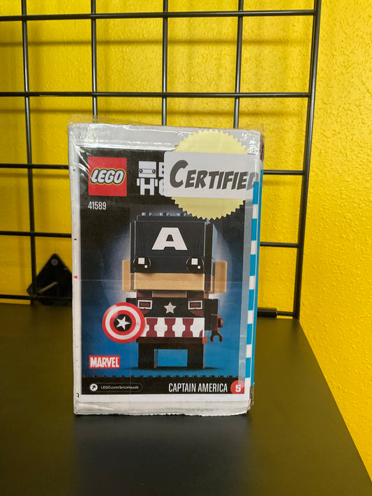 41589 BrickHeadz: Captain America - CERTIFIED