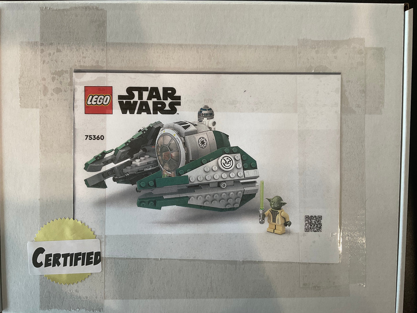 LEGO 75360 Yoda's Jedi Starfighter - Certified