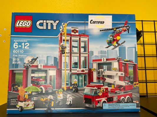 LEGO 60110 Fire Station - Certified