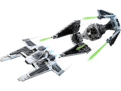 LEGO 75348 Mandalorian Fang Fighter vs TIE Interceptor - Certified