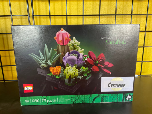 LEGO 10309 Botanical Collection Succulents - Certified
