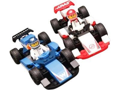 LEGO 60464 F1 Williams Racing & Haas F1 Race Cars - Certified