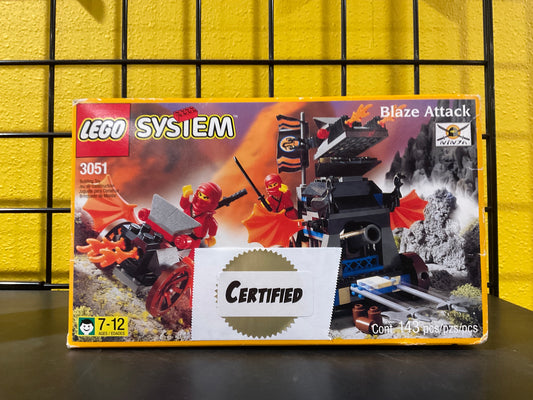 3051 LEGO Castle Ninja Blaze Attack - Certified