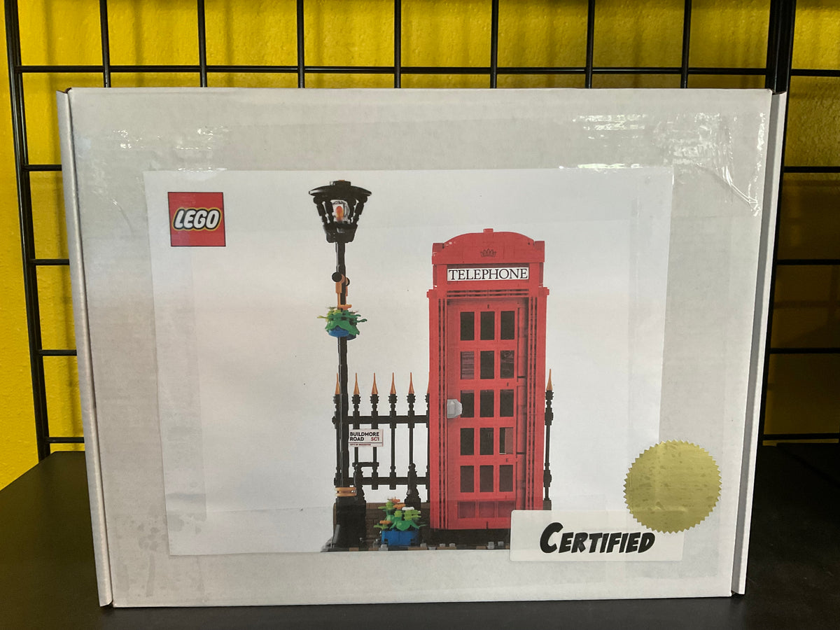 LEGO 21347 Red London Telephone Box - Certified