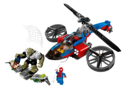 Lego 76016 Spider-Helicopter Rescue - Retired