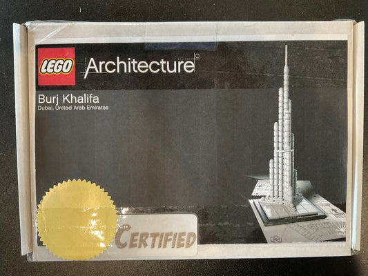 LEGO 21008 Burj Khalifa - Certified
