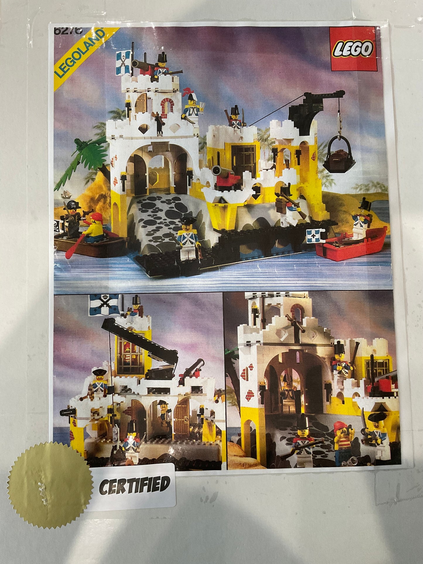 LEGO 6276 Eldorardo Fortress - Certified