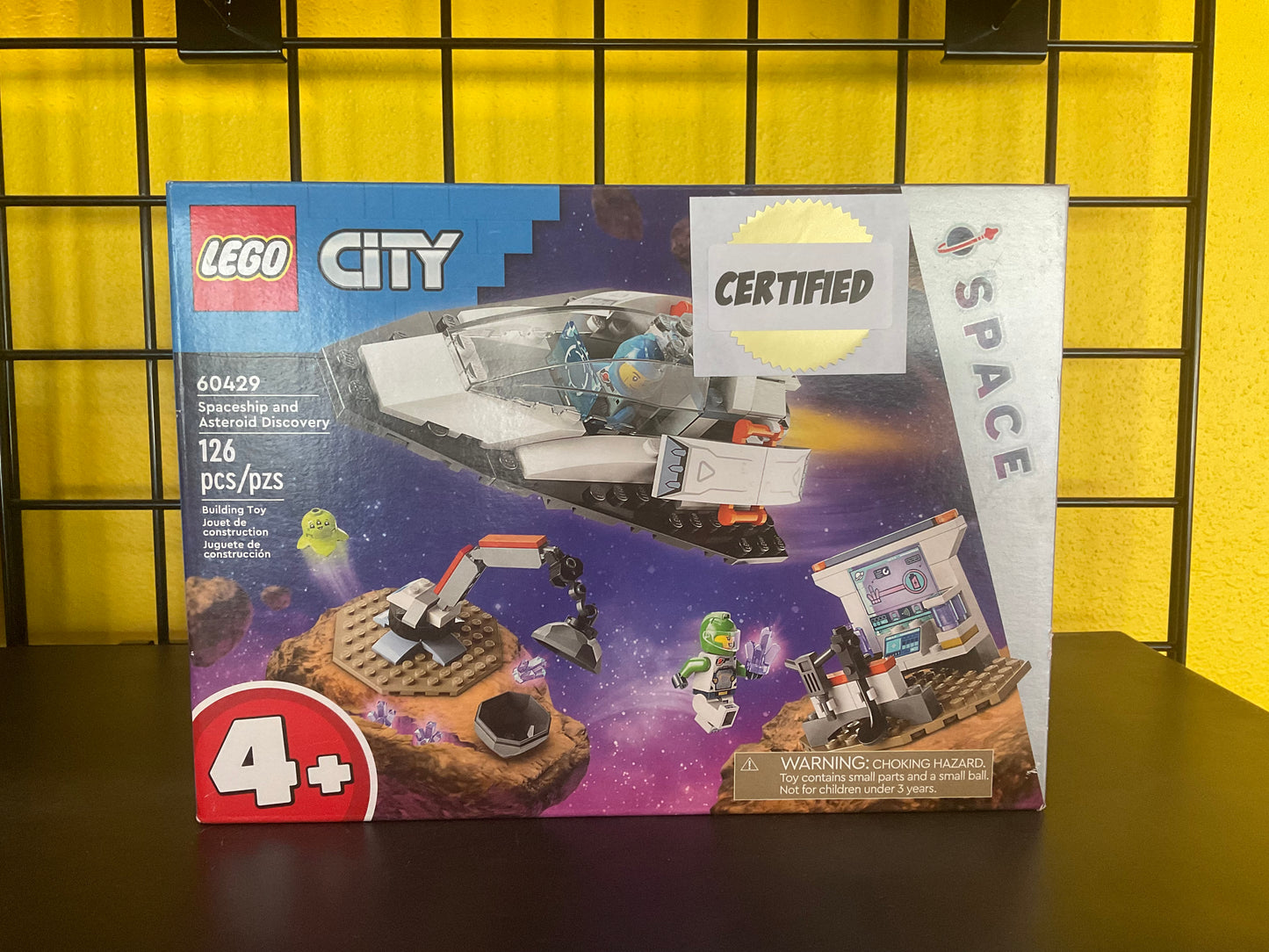 LEGO 60429 Spaceship and Asteroid Discovery - Certified