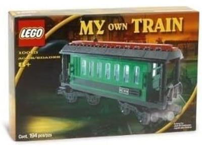 LEGO 10015 Green Passenger Wagon - Retired