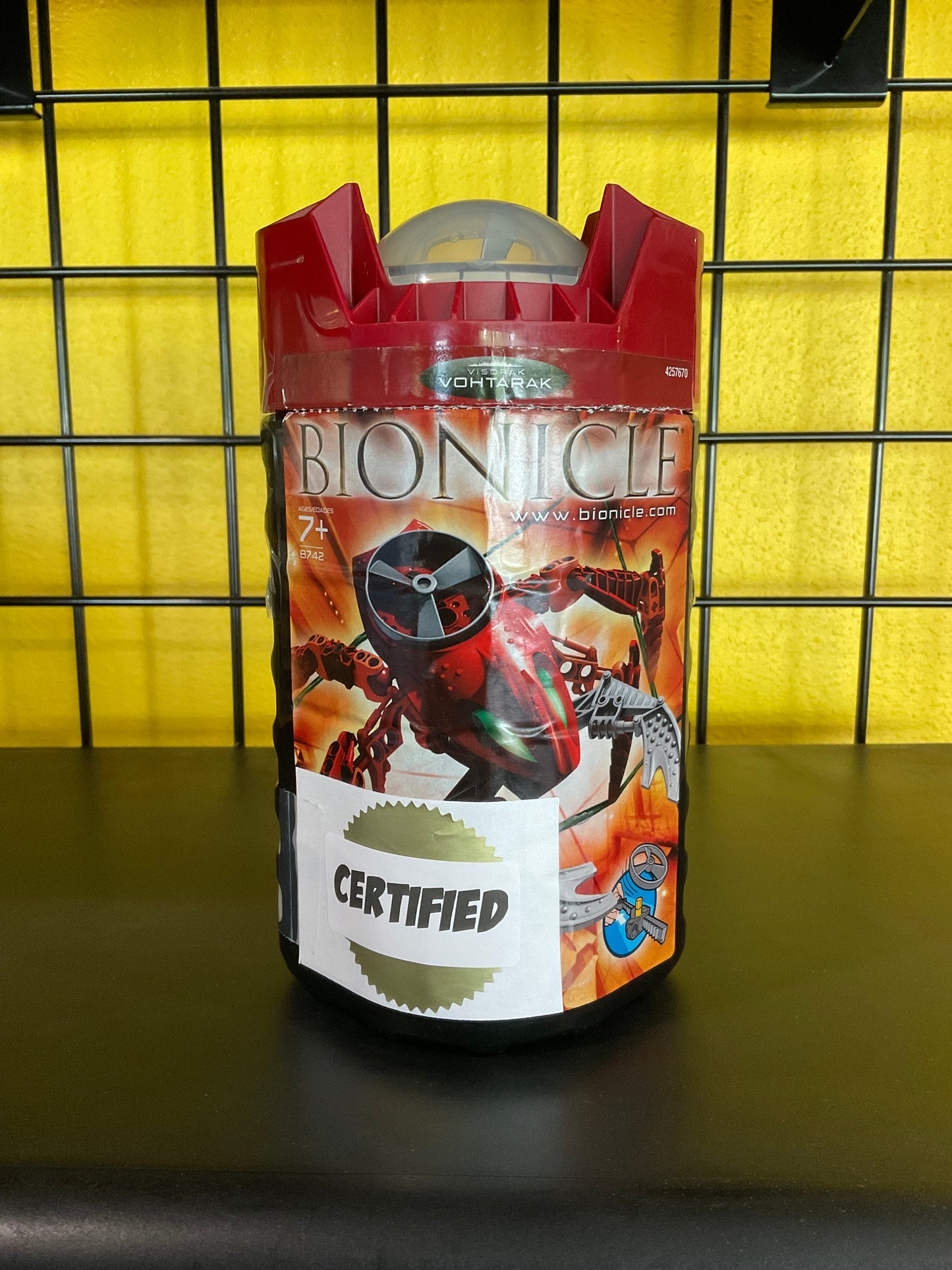 LEGO 8742 Visorak Vohtarak - Certified