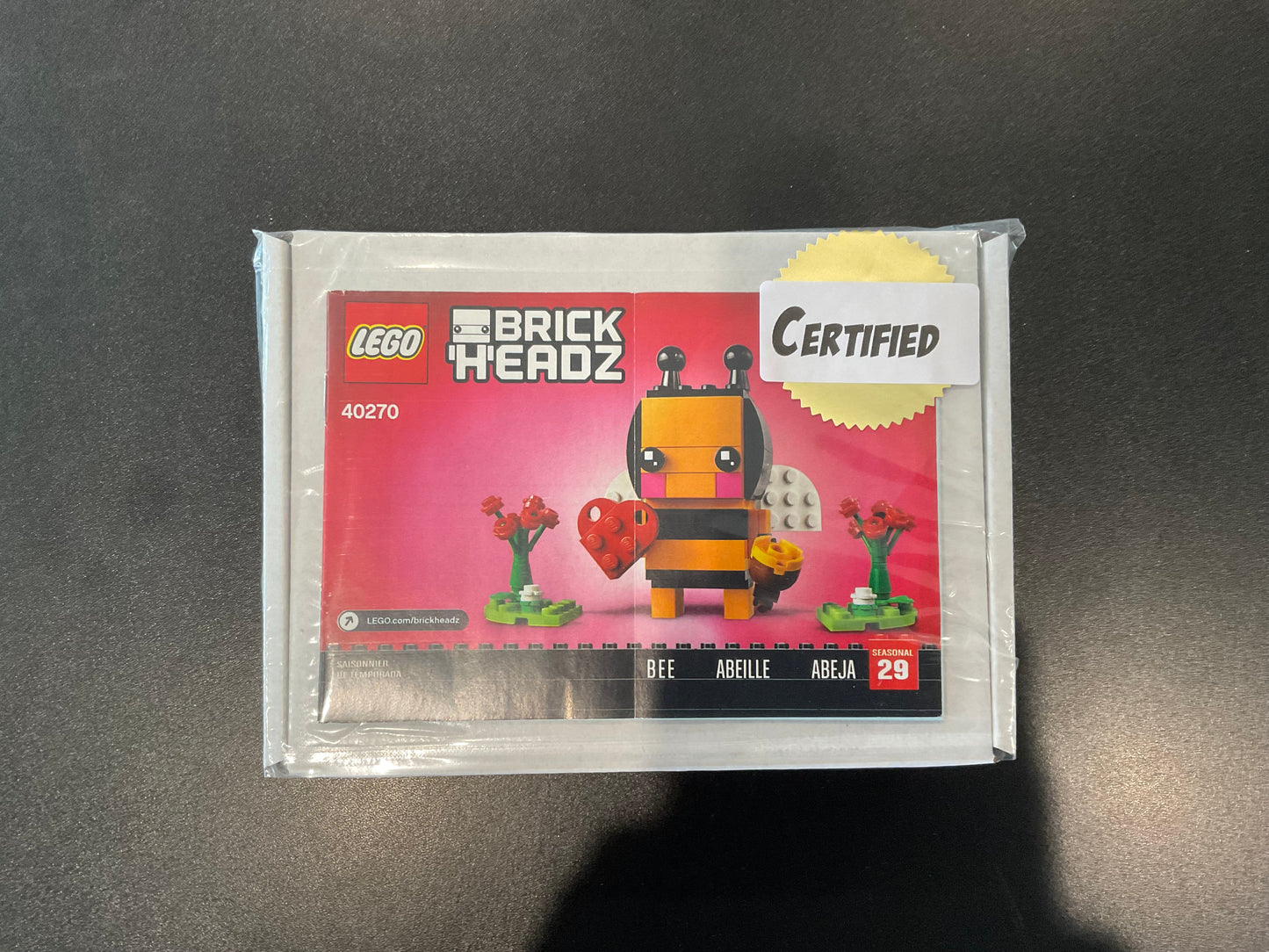 LEGO 40270 Valentine's Bee - Certified