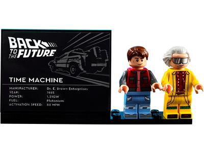 LEGO 10300 Back to the Future Time Machine - Certified