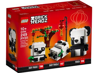 LEGO 40466 Chinese New Year Pandas - Retired