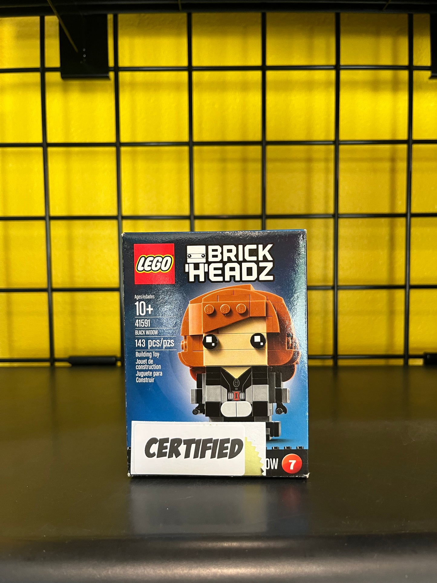 LEGO 41591 Black Widow Brickheadz - Certified
