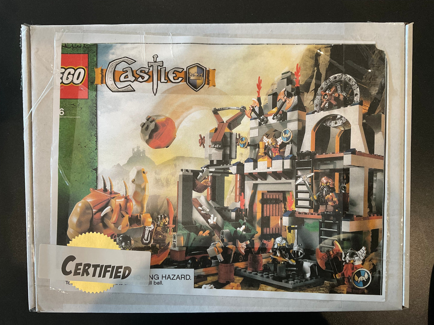 LEGO 7036 Dwarves' Mine - Certified