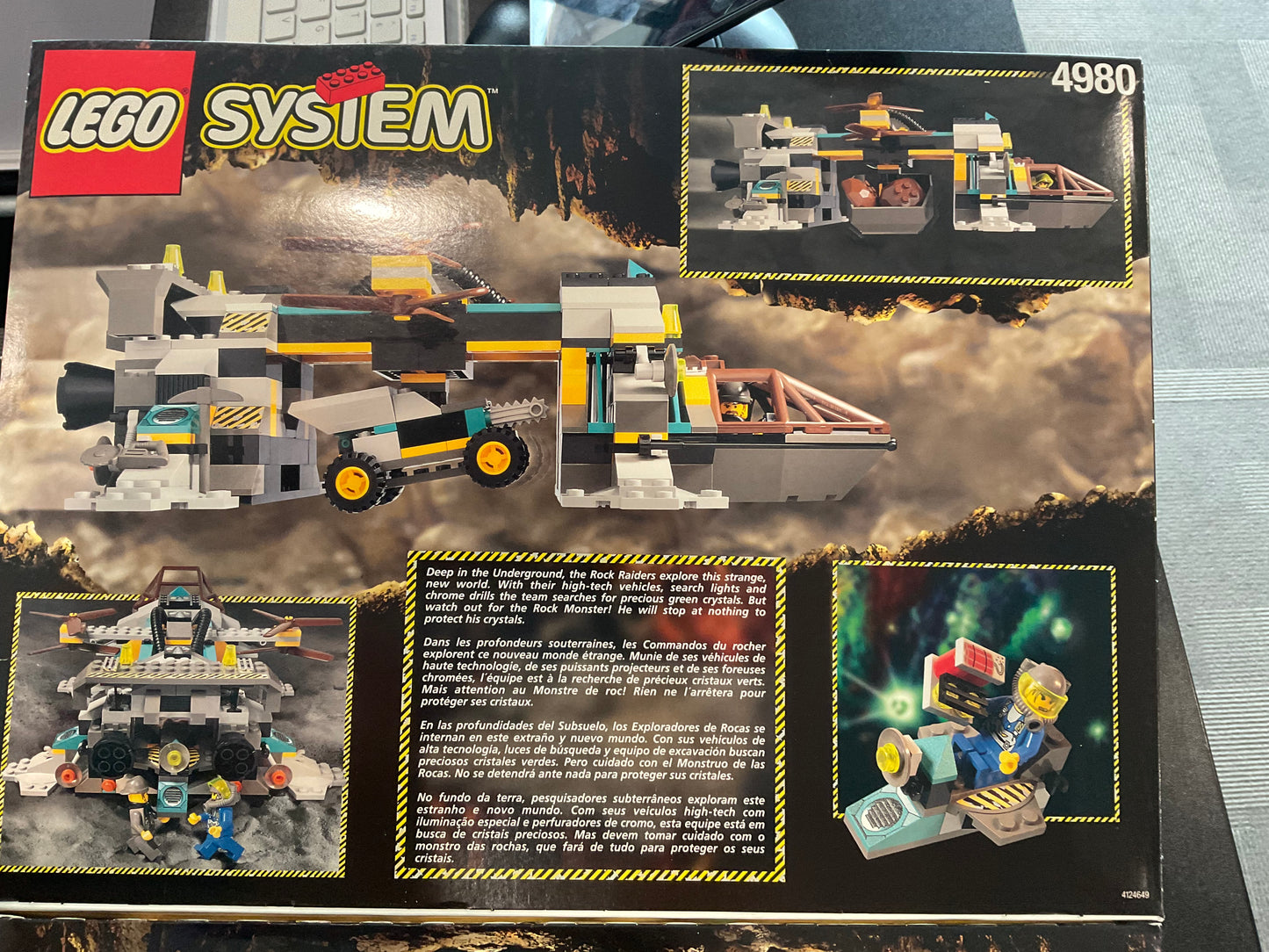 LEGO 4980 Tunnel Transport