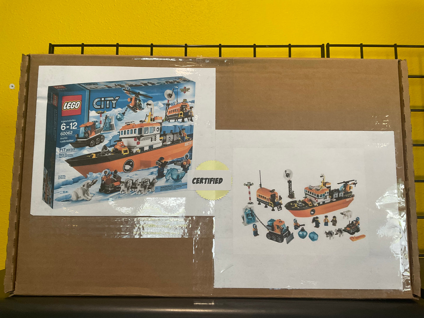 LEGO 60062 Arctic Icebreaker - Certified