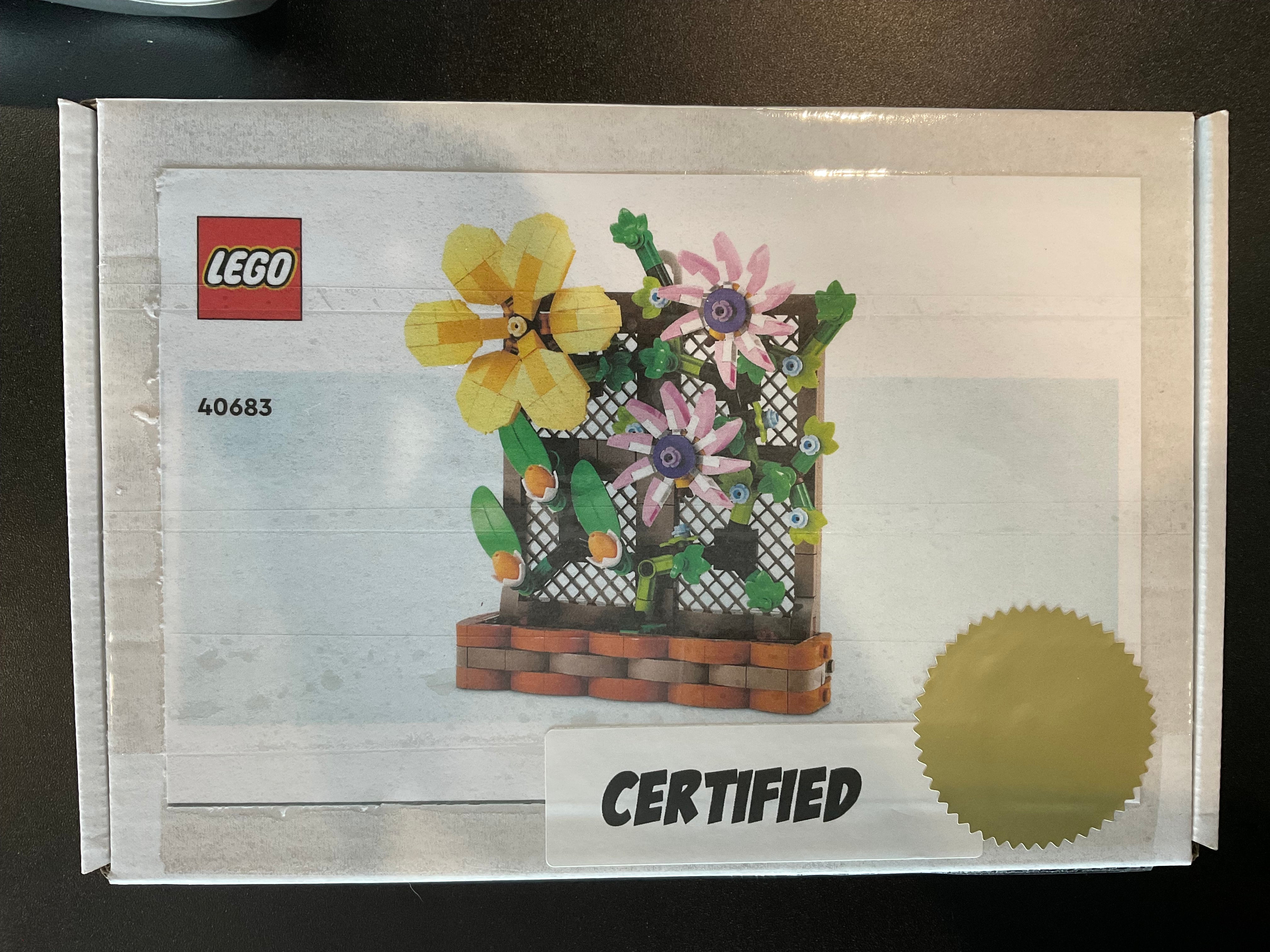 LEGO 40683 Flower Trellis Display - Certified – bricksandminfigsmetroeast