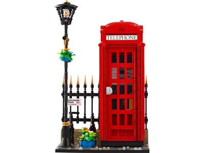 LEGO 21347 Red London Telephone Box - Certified