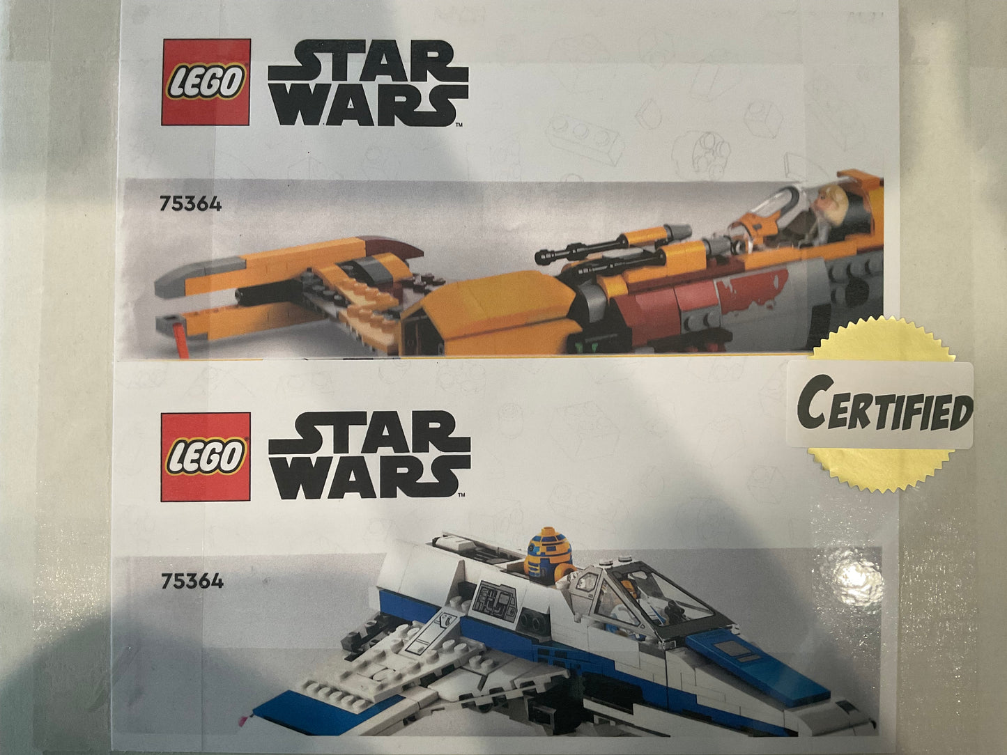 LEGO 75364 New Republic E-wing vs. Shin Hati's Starfighter - Certified
