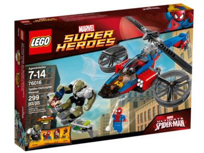 Lego 76016 Spider-Helicopter Rescue - Retired