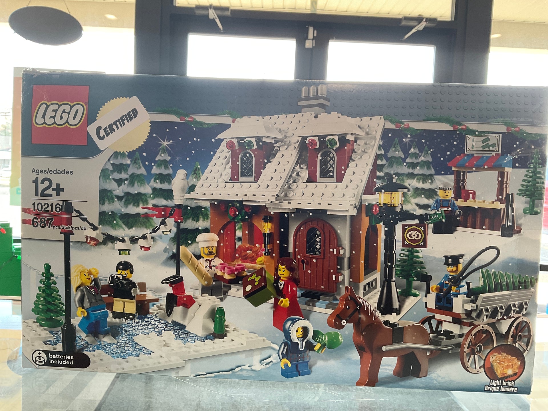 LEGO 10216 Winter Village Bakery Certified