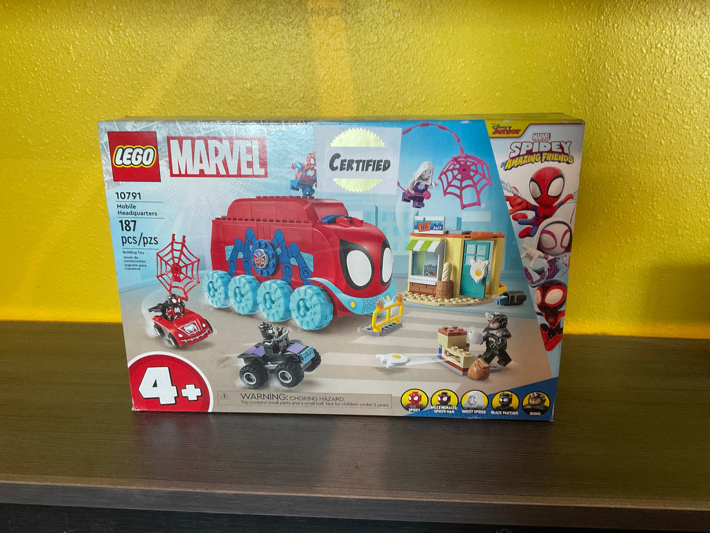 LEGO 10791 Team Spidey's Mobile Headquarters - Certified