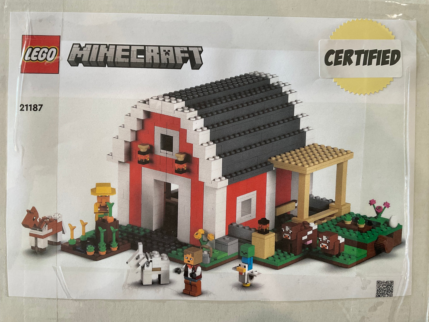 LEGO 21187 The Red Barn - Certified