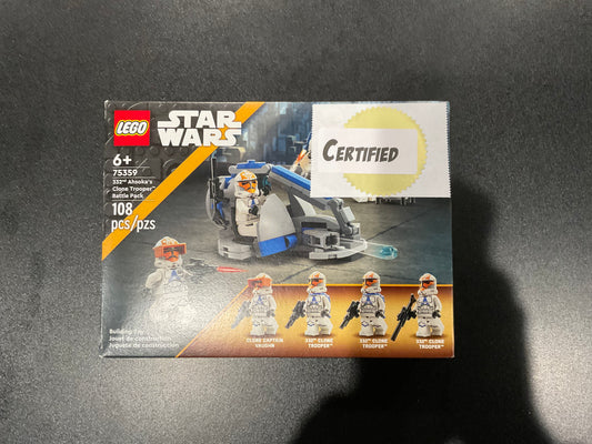 LEGO 75359 332nd Ahsoka's Clone Trooper Battle Pack - Certified