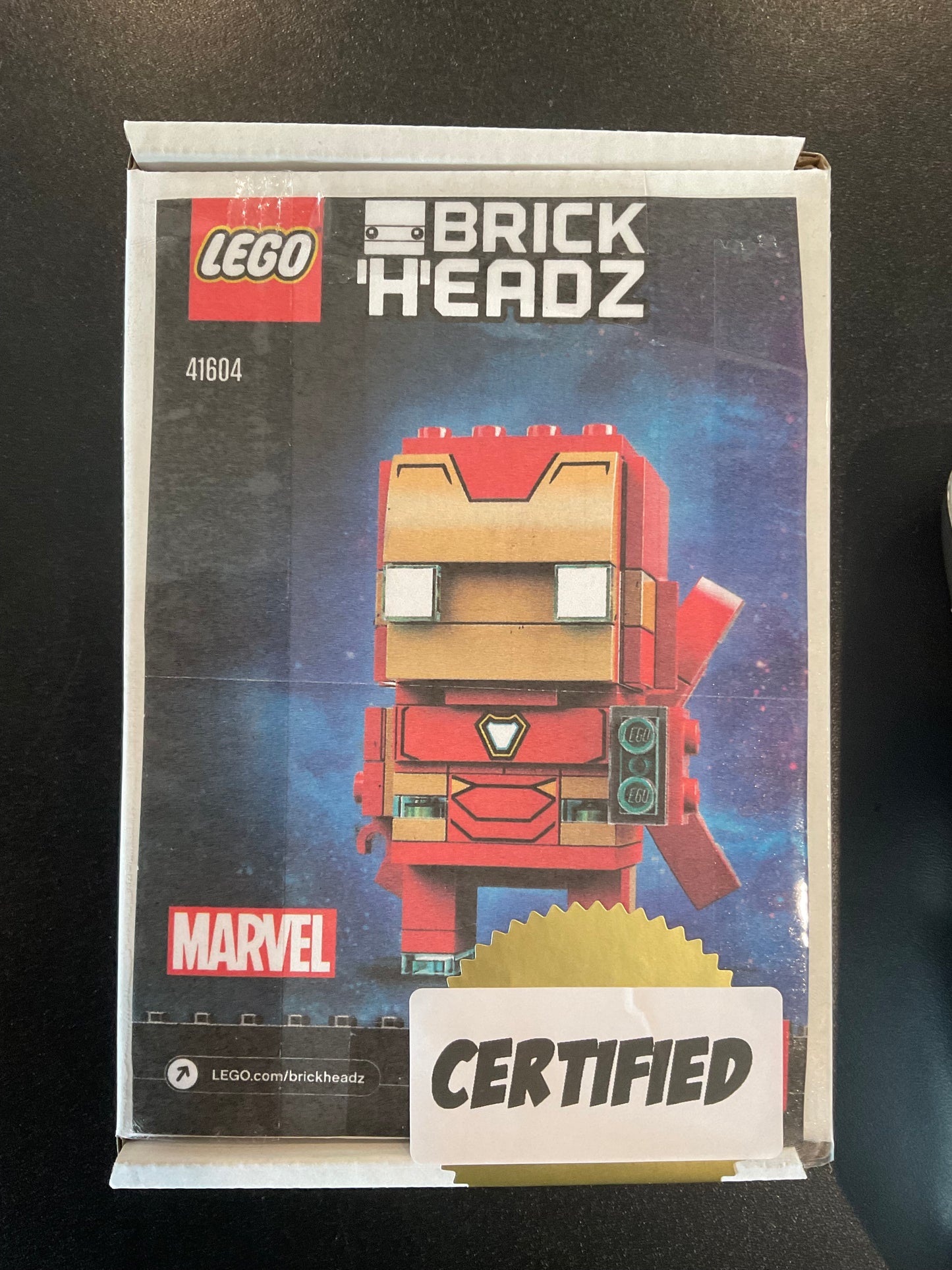 LEGO 41604 Iron Man MK50 Brickheadz - Certified