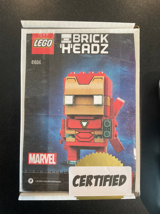LEGO 41604 Iron Man MK50 Brickheadz - Certified